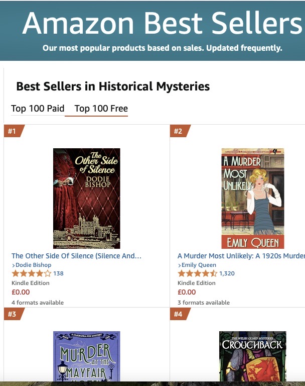 The Silence &amp; Shadows series is filled with mystery, romance, and historical intrigue! Start with #1 Bestseller THE OTHER SIDE OF SILENCE. Download for FREE now and begin the journey! #NextChapterPub
books2read.com/u/4XDY55