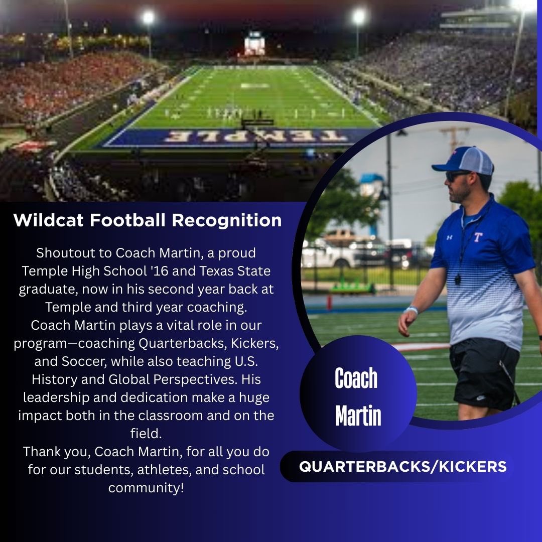 Wildcat Football Coach Recognition Day 2

#WTD 

📸 Photo Credit:<a href="/KeseanDay/">Kesean Day</a>