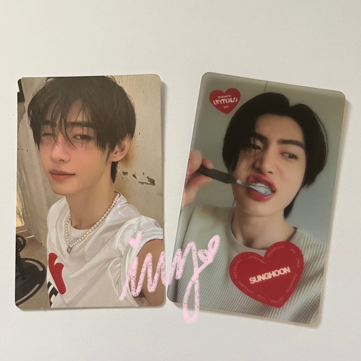only4leehsng's tweet photo. wts lfb ph

sunghoon r:u weverse global (reg) &amp; aladin pob

₱180 set

★ payo/ 3days reservation
★ onhand, x sensi
★ mop: gcash/maya 
★ mod: j&amp;t
★ no rush shipping
     
reply/dm to claim

🏷️ sunghoon romance untold weverse global pob aladin enhypen photocard https://t.co/JpSjpsIP0G