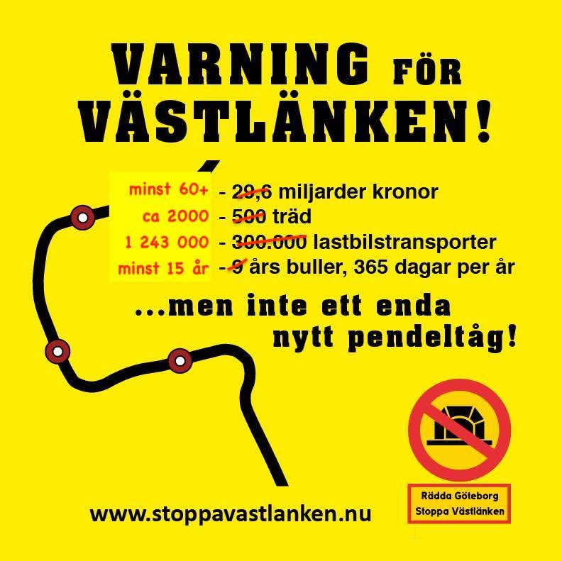 Stoppa Västlänken Nu tweet media