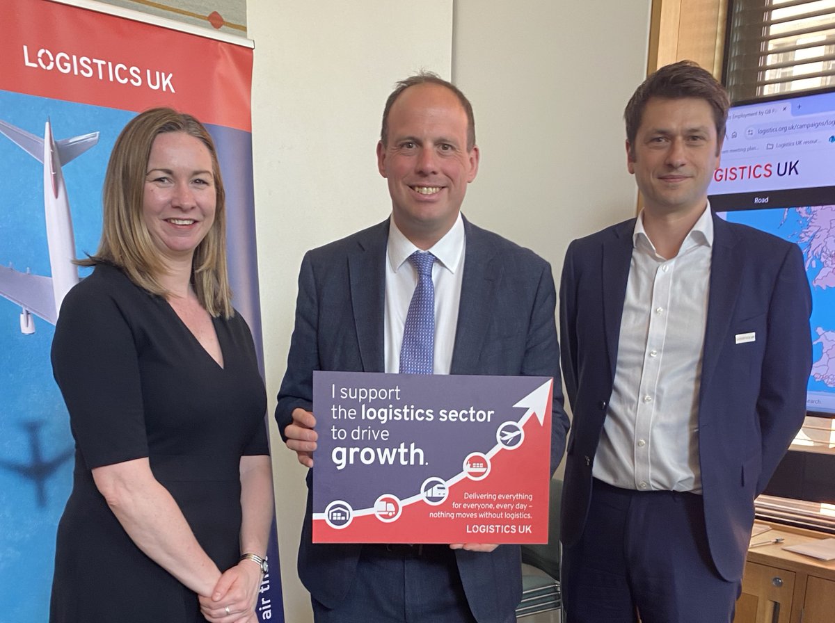 Logistics UK (@logisticsuknews) on Twitter photo Thank you to <a href="/gregsmith_uk/">Greg Smith MP</a> for joining <a href="/LogisticsUKNews/">Logistics UK</a> in Parliament.
The #logistics sector:
✅ Keeps the #economy moving
✅ Can drive #decarbonisation — with a gov-backed net zero roadmap
✅ Could unlock £8bn/year in growth if backed in the #IndustrialStrategy
With Thank you to <a href="/gregsmith_uk/">Greg Smith MP</a> for joining <a href="/LogisticsUKNews/">Logistics UK</a> in Parliament.
The #logistics sector:
✅ Keeps the #economy moving
✅ Can drive #decarbonisation — with a gov-backed net zero roadmap
✅ Could unlock £8bn/year in growth if backed in the #IndustrialStrategy
With