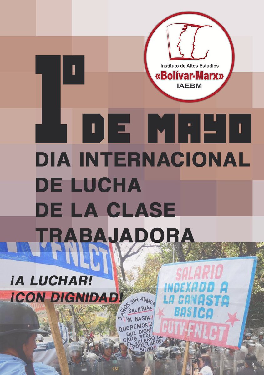 1° DE MAYO: Día Internacional de Lucha de la Clase Trabajadora, gobierne quien gobierne los derechos se defienden, es momento de organizarse y avanzar

☑️ Únete a nuestra comunidad en Telegram: t.me/IAEBM
