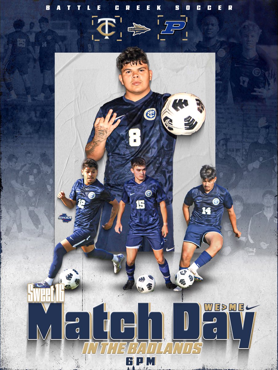 IT’S GAMEDAY! 

Warriors will look to defend the creek tonight in the 2nd round of the GHSA playoffs. Tattnall will host Pierce County at 6 o’clock! BE EARLY &amp; BE LOUD! 
#WE>ME