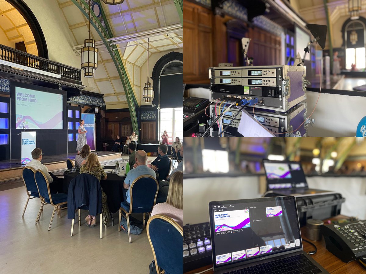 BigPurplePro's tweet image. It is day 2 of a 2 day conference at the discovery museum where we have provided full av support! #AVSupport #ConferenceTech #Eventprofs #Conference #liveevents