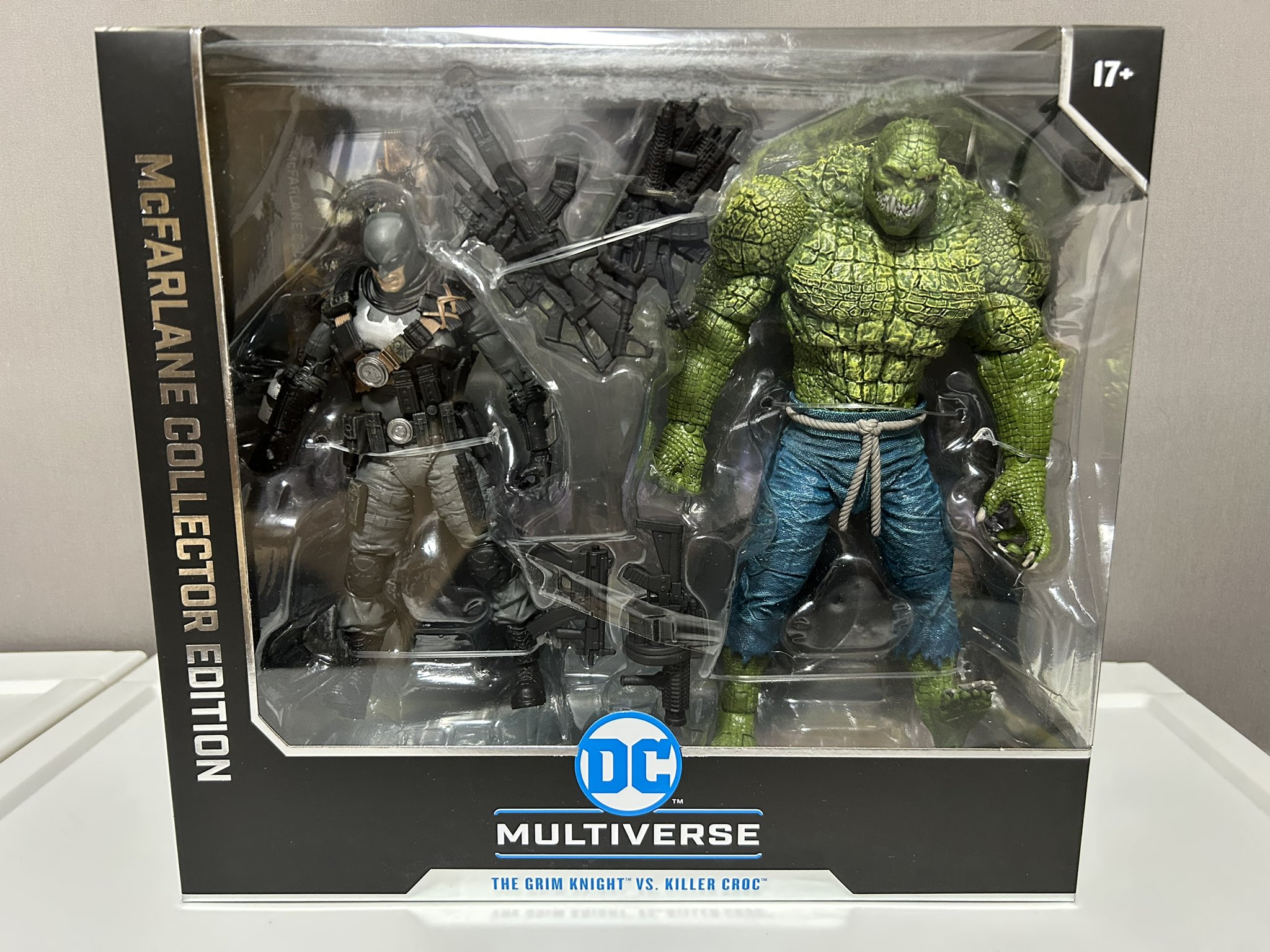 マクファーレントイズ dcマルチバース バットマン グリムナイト キラークロック Amazon.co.jp: マクファーレントイズ DCマルチバース バットマン
