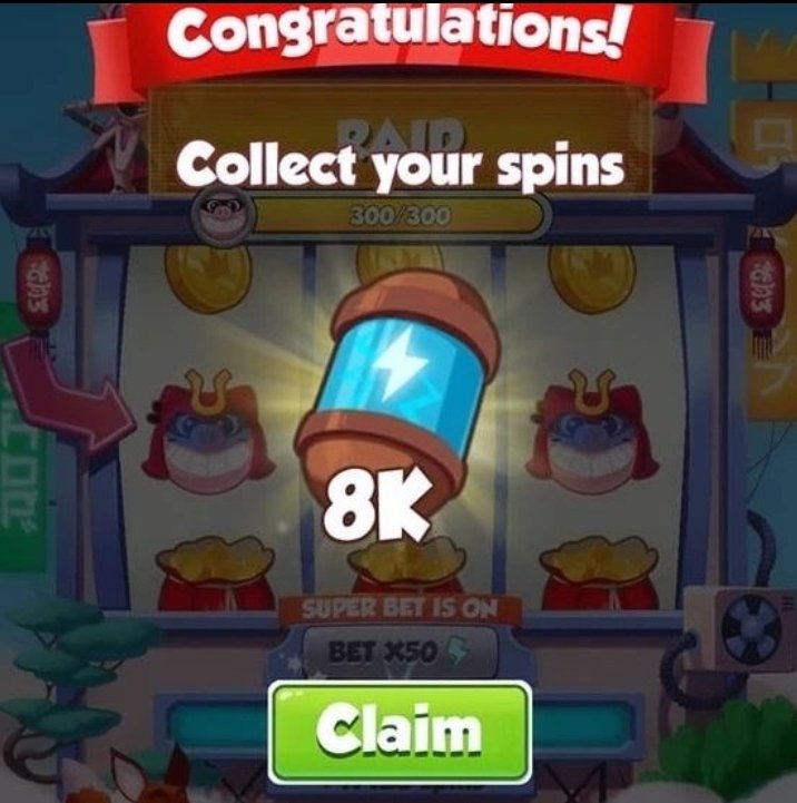 Bettina531's tweet photo. 🍒Up to 3800 Spin Giveaway Today🎈

Follow those step
→Like
→Share
→Retweet
→Reply "Spin"
Collect on👍 https://t.co/Ib6oo0eo1C 

Respect rules⚠️
-
#coinmaster
#coinmasterfreespins
#coinmasterfreespin #coinmasterofficial #coinmasterGame #Italy #UK #Germany #USA #Texas #Poland https://t.co/TOsAbz4puS
