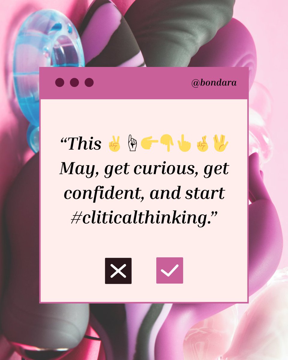 Bondara's tweet photo. The 💦💦💦 gap is real, but so is your power to close it ✊️ This may we’re encouraging everyone with the cave of wonders to get #cliticalthinking and do their part to close the gap!
#FemaleEmpowerment #GenderGap #WomenSupportingWomen #GirlPower #OrgasmGap #MasturbationMay https://t.co/rfMFpQIpTO