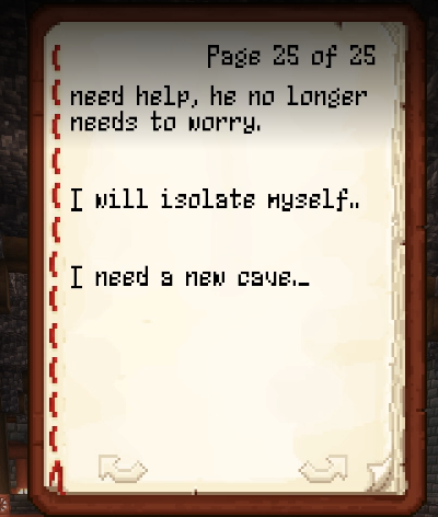 tr!Waters journal entry on tr!Bbh.