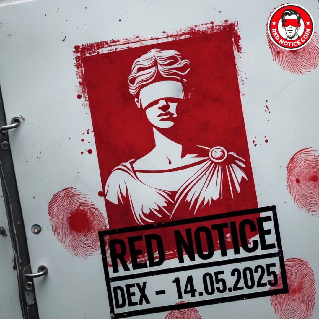 Zane_Phantom_'s tweet photo. Glad I got in early β this project keeps leveling up. May 14 canβt come fast enough! πππ
#RedNoticeCoin #RNC #DailyCryptoUpdate #MemeToken https://t.co/EWuP1QaDOx