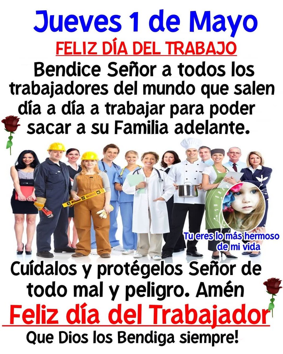 Feliz día del trabajo