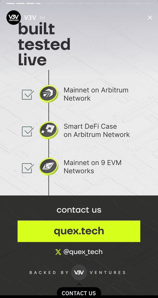 <a href="/quex_tech/">QUEX</a> is in all #TOKEN2049 networking apps! 🔥 Big thanks to <a href="/v3v_ventures/">V3V Ventures</a> for the continued support!