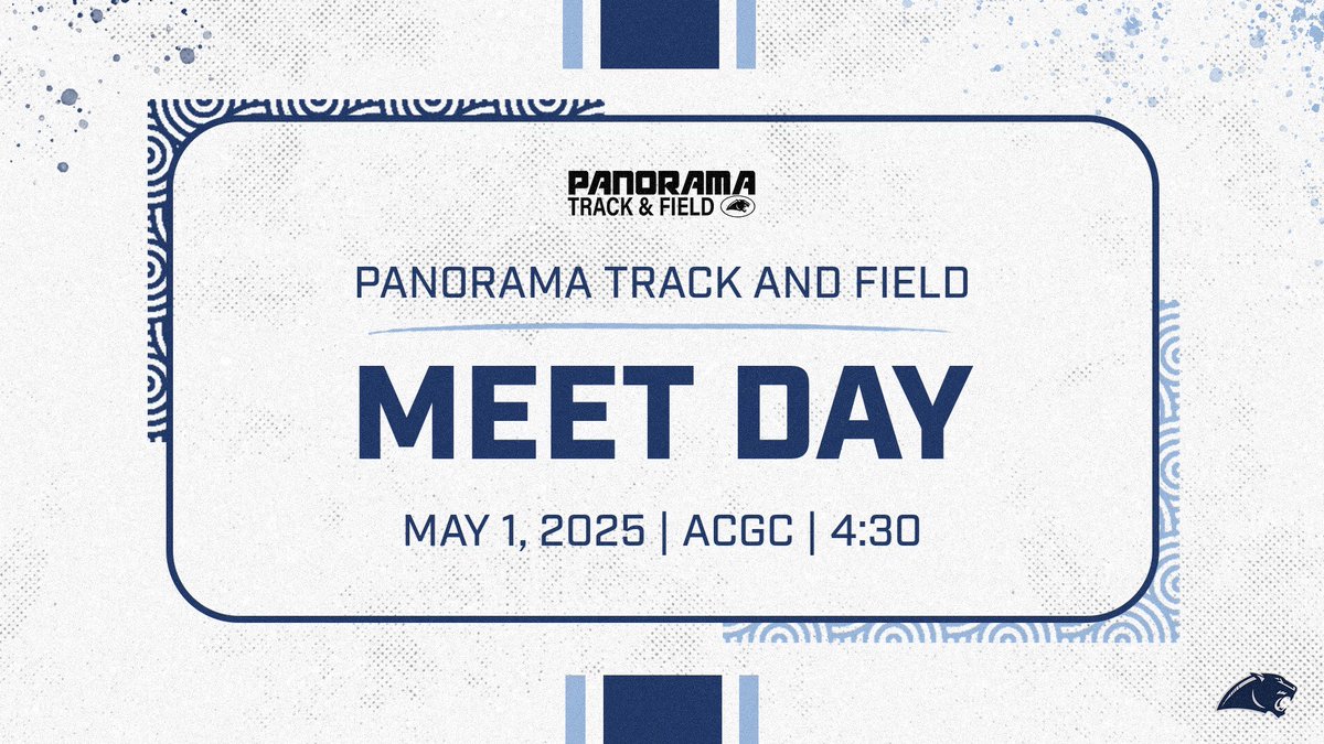 Greg Thompson (@cctfcoachthomp) on Twitter photo The Panther Track and Field Teams take a short trip to the west to compete in the ACGC Gonzales/Parrish Invitational. #ATE #25PantherTF <a href="/Panoramaxc_tf/">Panorama Girls Track & Field</a> <a href="/panorama_csd/">Panorama Community School District</a> The Panther Track and Field Teams take a short trip to the west to compete in the ACGC Gonzales/Parrish Invitational. #ATE #25PantherTF <a href="/Panoramaxc_tf/">Panorama Girls Track & Field</a> <a href="/panorama_csd/">Panorama Community School District</a>