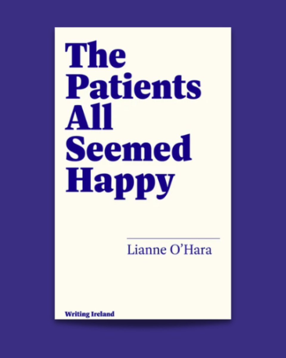 Lianne O’Hara’s "The Patients All Seemed Happy" is a moving, beautifully crafted collection that captures the quiet power of everyday moments.

Discover it here 👉 shop.ria.ie/products/the-p…

#Poetry #IrishPoetry #LianneOHara #PoetryLovers