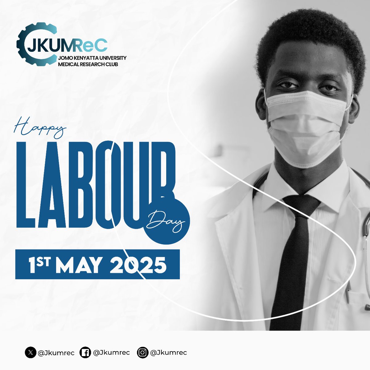 JKUAT Medical Research Club (@jkumrec) on Twitter photo JKUMREC wishes you a Happy Labour Day🥳✨
Today, we celebrate the dedication, hard work, and sacrifice of all workers especially our incredible medics who tirelessly care for others. Thank you for your service and commitment. JKUMREC wishes you a Happy Labour Day🥳✨
Today, we celebrate the dedication, hard work, and sacrifice of all workers especially our incredible medics who tirelessly care for others. Thank you for your service and commitment.