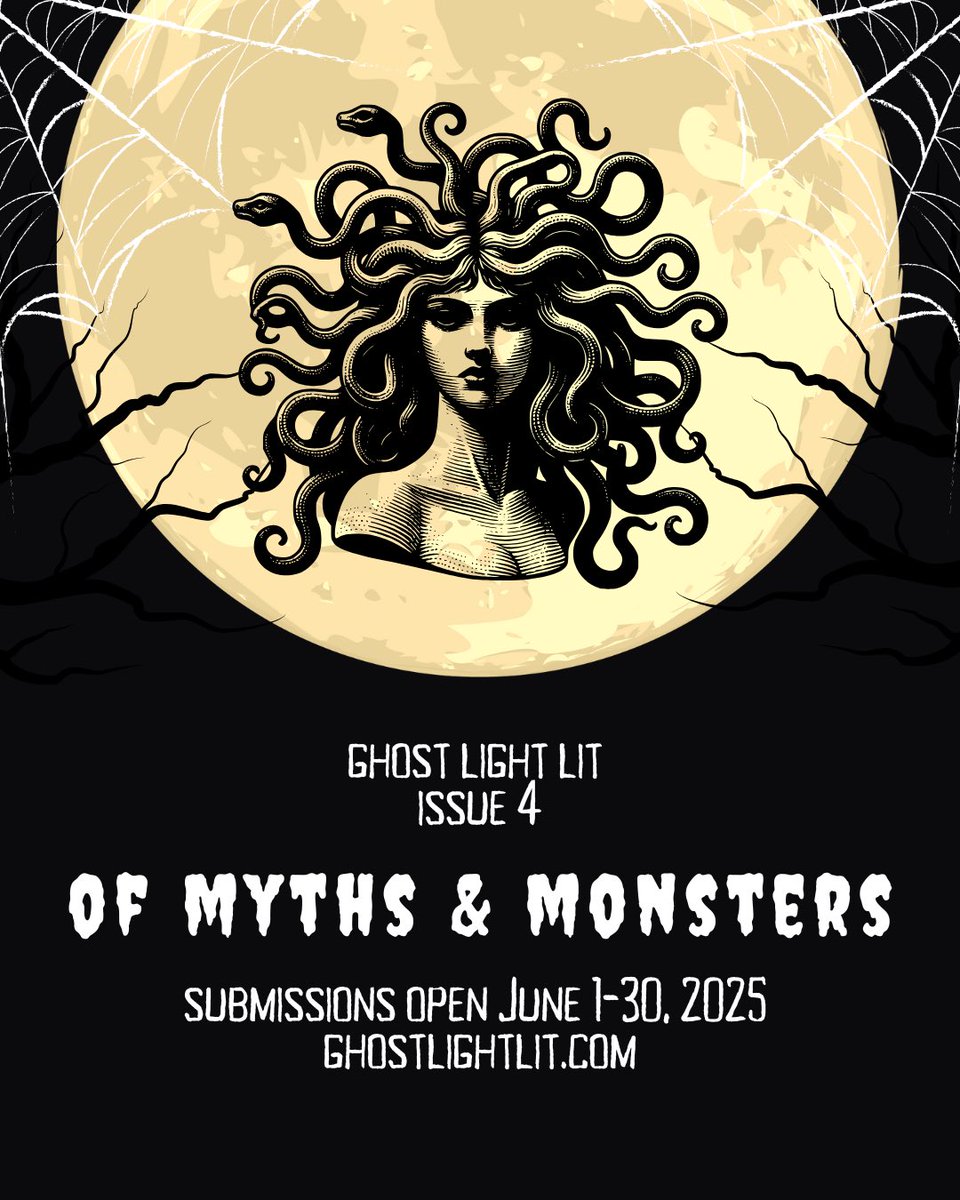 Our next issue is… of myths &amp; monsters! 

Give us your mythology, your horror, your folklore, your divine. We publish fiction, poetry, CNF, prose, screenplays, and monologues. 

Issue #4: of myths &amp; monsters will be open for submissions from June 1-30!