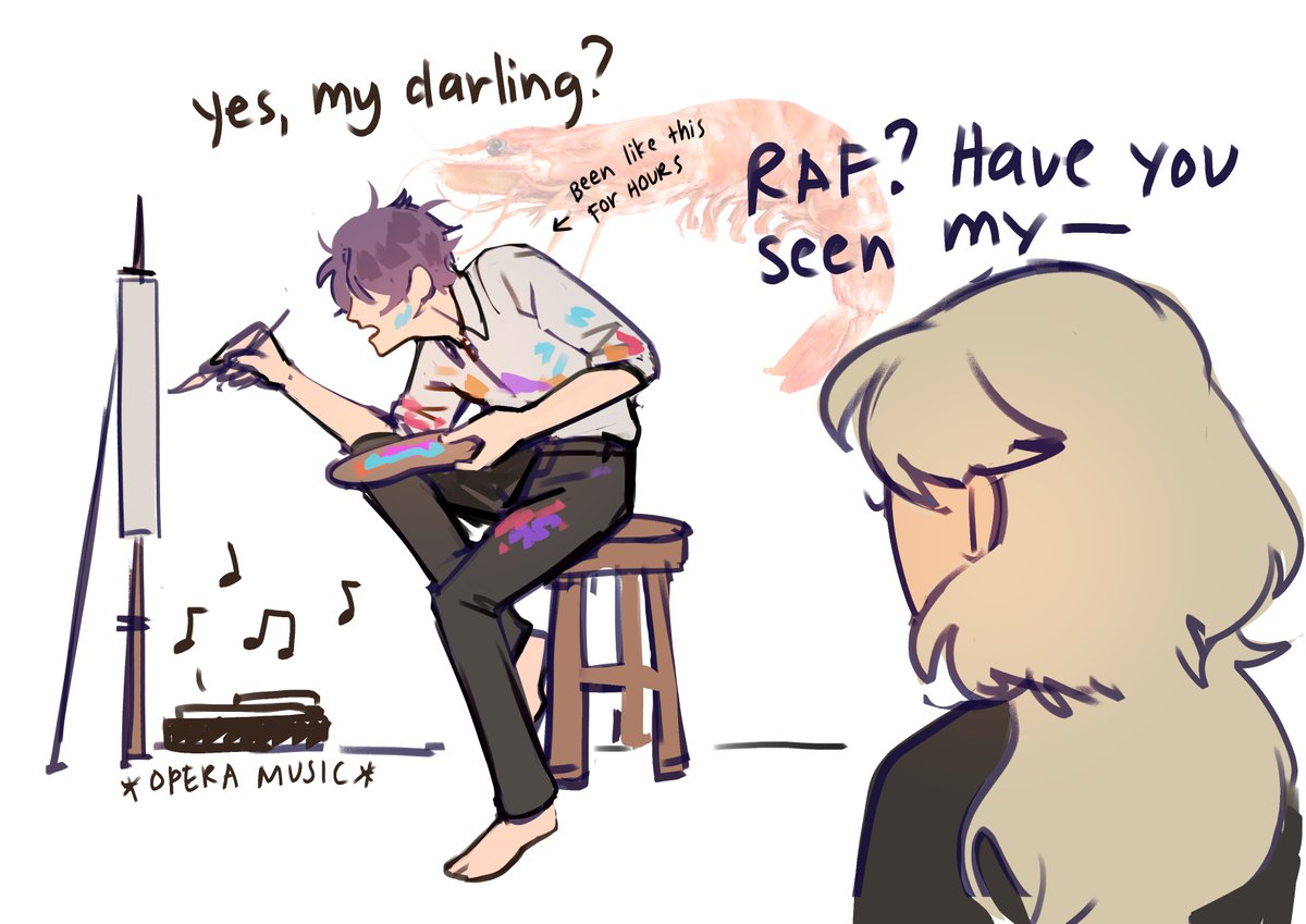 the Artist Posture ™️

#Rafayel #LoveAndDeepspace #祁煜