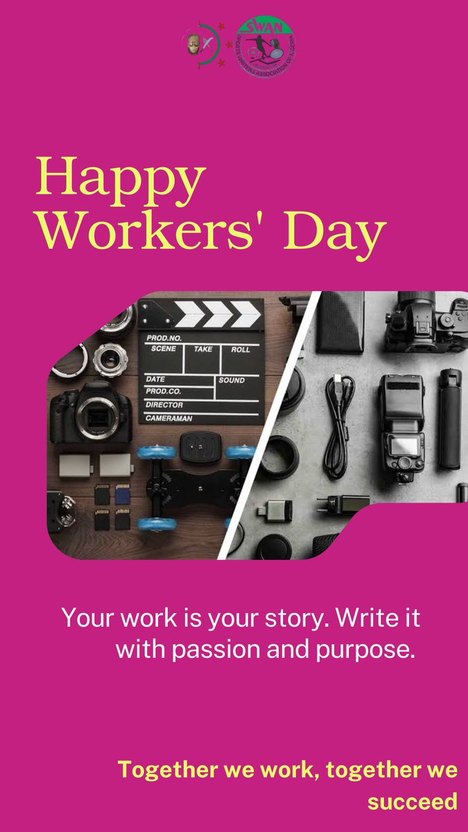 The driving force behind landmark achievements in Nigeria's Sports Industry.

Happy Workers' Day!
#MayDay 
#MayDay2025