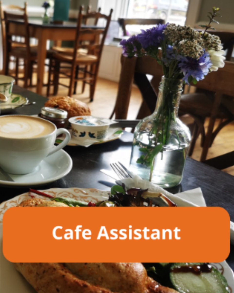 We’re Hiring: Café Assistant at Kenward Place!

kenwardtrust.org.uk 

All roles subject to enhanced DBS &amp; references.

#KenwardTrust #NowHiring #CafeAssistant #JobVacancy #KentJobs #HospitalityJobs