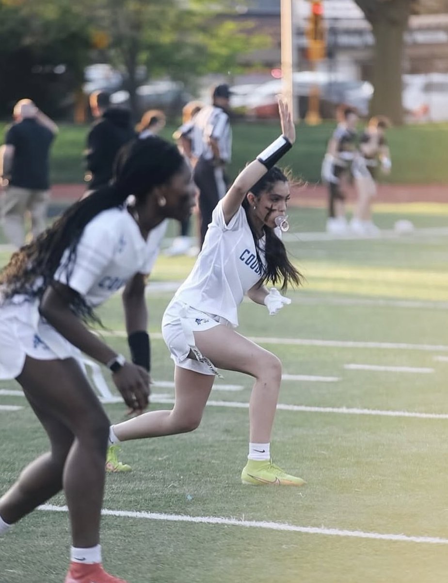 AC_Athletics's tweet photo. Amazing shots by Secure the Moment Media of our AC Girls Flag Football team 🏈 #WeAreAC #GoCougars #RollCougs #GirlsFlagFootball #RCAB #FaithAcademicsCommunity #OneCommunityOneSchool #CatholicSchool #AlwaysLearning #CatholicEducation #ArlingtonMA #WalkHumblyWithGod https://t.co/CKnaLpeiSp
