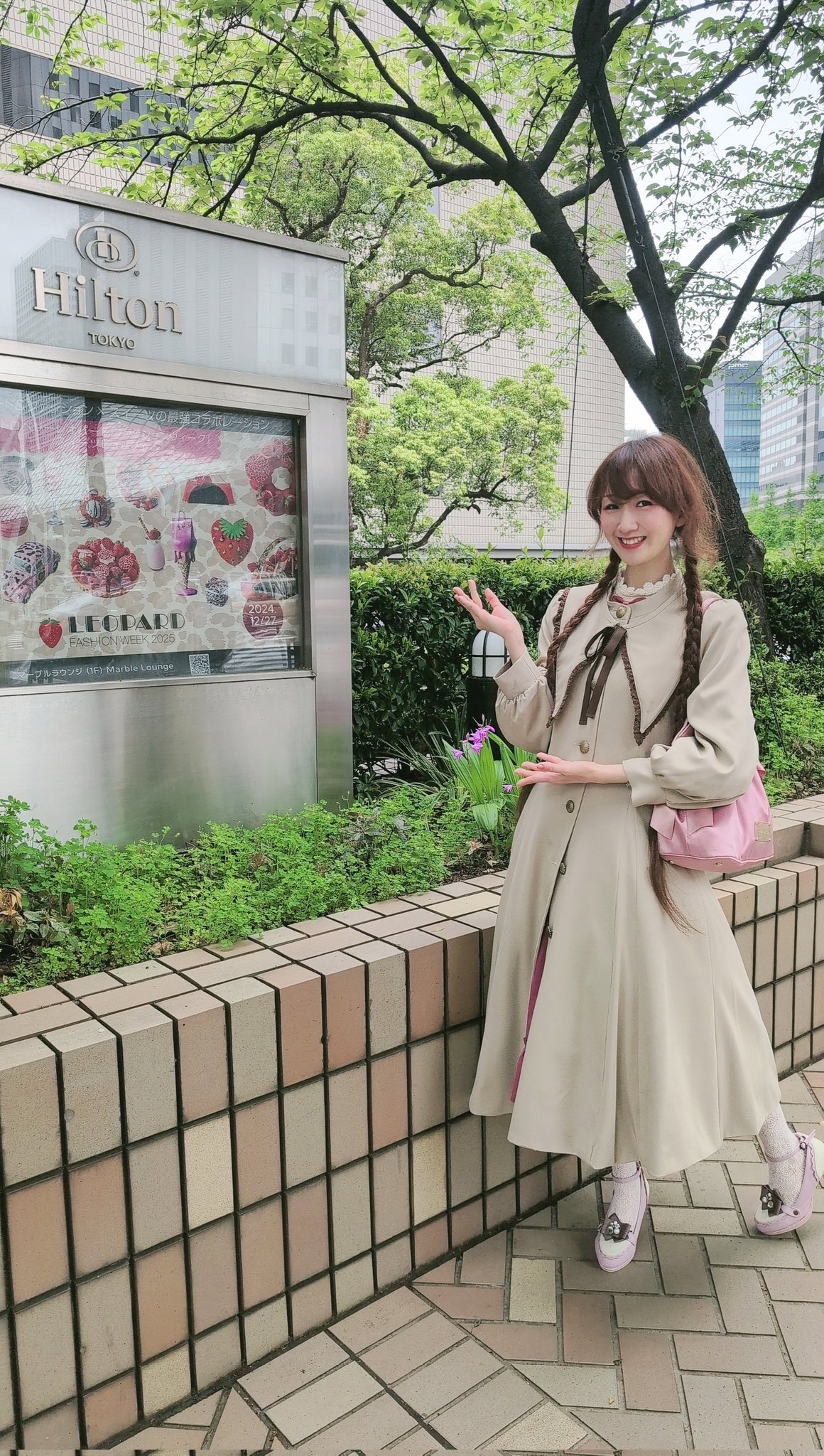 カミーユと花咲くスプリングコート カミーユと花咲くスプリングコート カミーユと花咲くスプリング