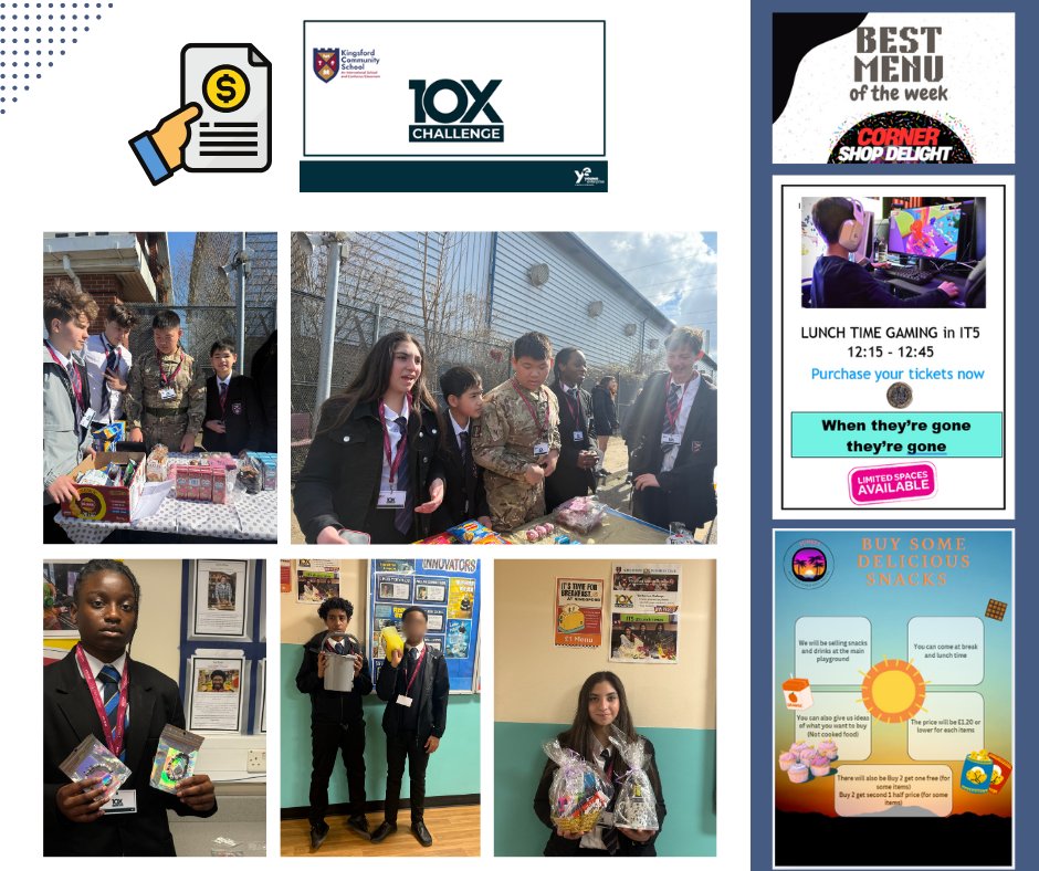 Kingsford Community School (@kingsford_sch) on Twitter photo 💰Kingsford’s Business Club took on the <a href="/youngenterprise/">Young Enterprise</a> £10 challenge - from plush toy sales to ticketed gaming events, pupils built key skills in teamwork 🤝, planning and 📝, and an entrepreneurial mindset 💡. Shoutout to our future entrepreneurs 👏<a href="/10XFiverYE/">Fiver & 10X Challenges</a> 💰Kingsford’s Business Club took on the <a href="/youngenterprise/">Young Enterprise</a> £10 challenge - from plush toy sales to ticketed gaming events, pupils built key skills in teamwork 🤝, planning and 📝, and an entrepreneurial mindset 💡. Shoutout to our future entrepreneurs 👏<a href="/10XFiverYE/">Fiver & 10X Challenges</a>