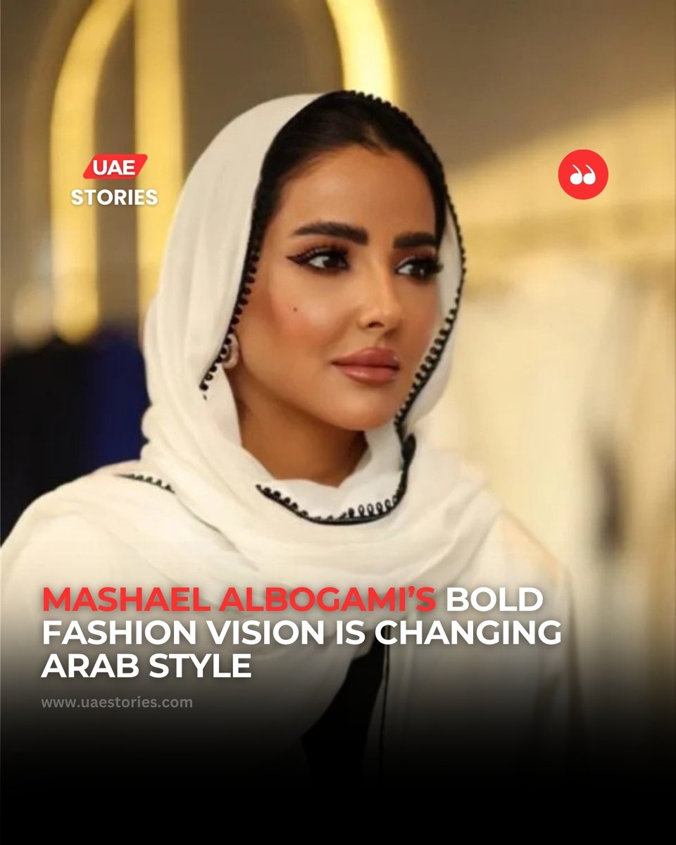 uaestories_'s tweet image. Mashael Albogami is redefining Arab fashion with Anan Line — where cultural heritage meets bold modernity. 
#ModernHeritage #SaudiStyle #uaestories

Click For More info: uaestories.com/mashael-alboga…