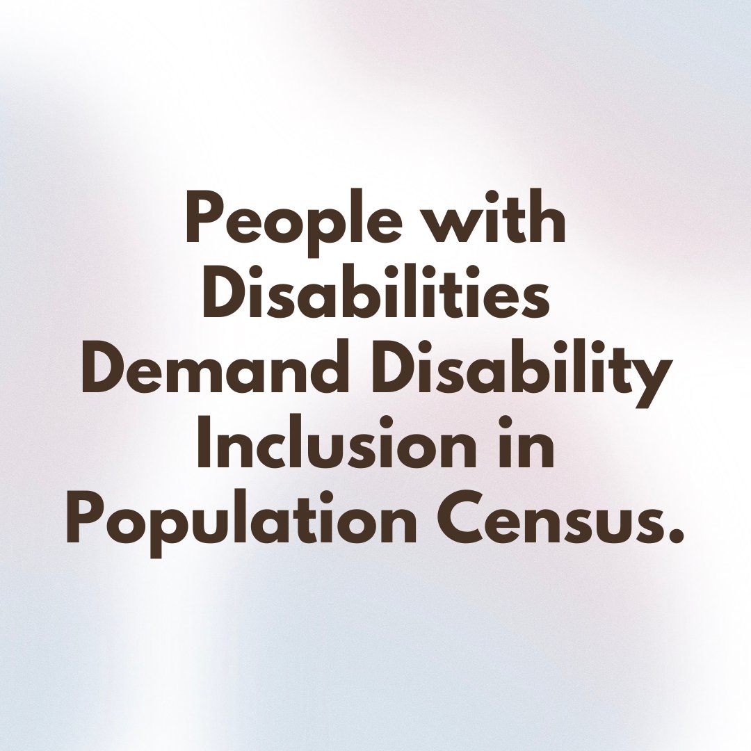 NCPEDP (@ncpedp_india) on Twitter photo If India can count caste, why not count disability?
The Government’s decision to conduct a Caste Census acknowledges the importance of data in shaping equitable policies. But where is the Disability Census? <a href="/CensusIndia2021/">Census India 2021</a>
Without accurate, disaggregated data on persons with If India can count caste, why not count disability?
The Government’s decision to conduct a Caste Census acknowledges the importance of data in shaping equitable policies. But where is the Disability Census? <a href="/CensusIndia2021/">Census India 2021</a>
Without accurate, disaggregated data on persons with