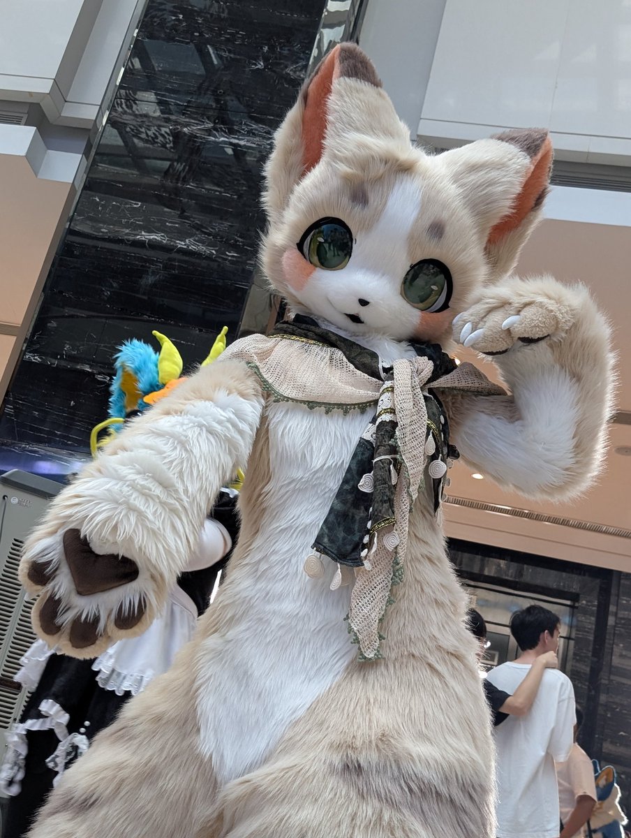 万物通行のキャラ可愛い！
#HiFurry
