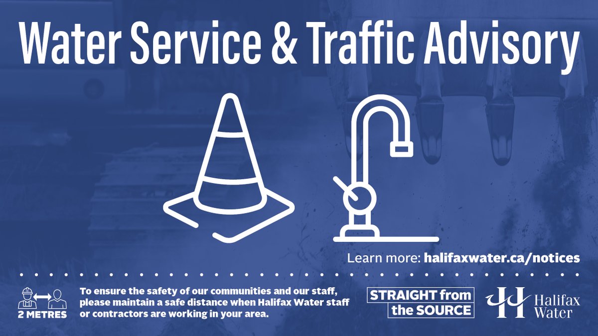 Water Services &amp; Traffic Advisory – Alder Crescent – Hydrant Installation

Stop-and-go traffic near 128 Alder Crescent, Lower Sackville, for a hydrant installation.

Water services will be off in the area from 9AM-5PM.

halifaxwater.ca/notice/alder-c…