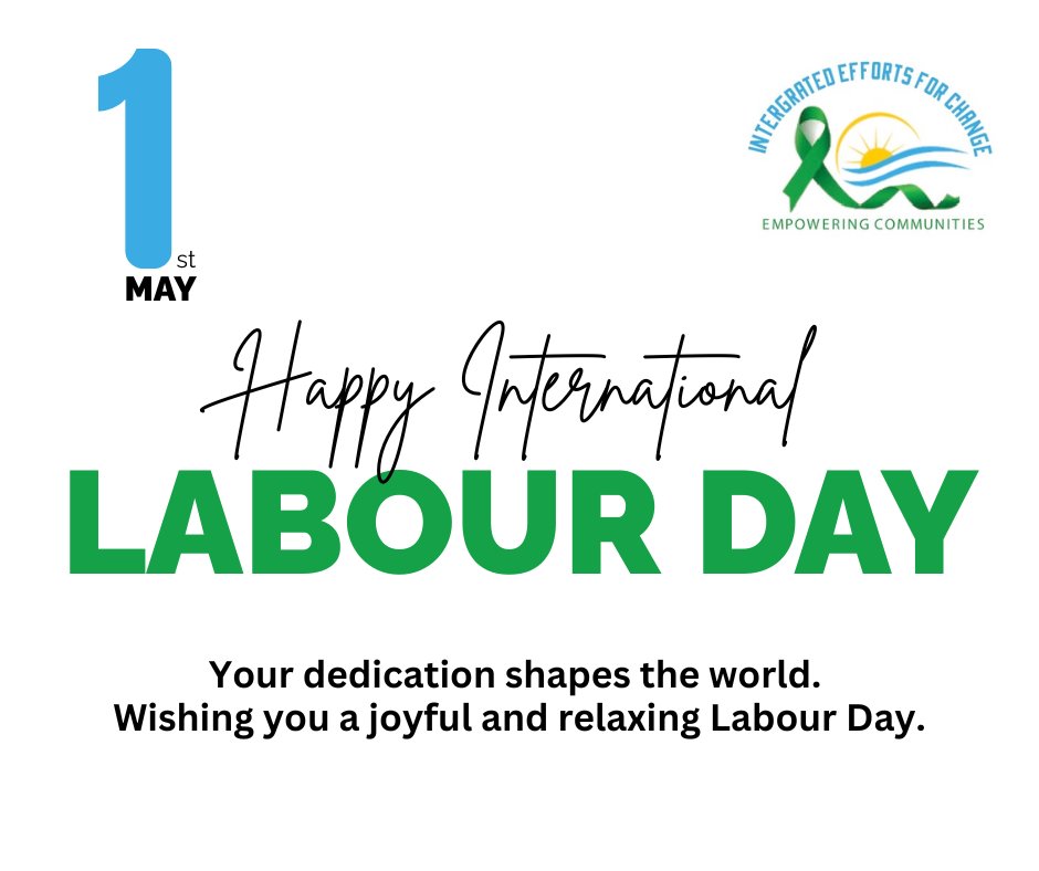 IntegratedEC_ug's tweet photo. Happy Labour Day.
#LabourDay2025 
#LabourDay https://t.co/ISjiC6EVaF