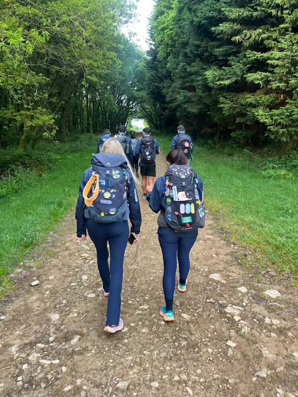 Mgtt's tweet photo. Walking the Camino the day the power went out felt like stepping back in time. No GPS, no phones, no lights—just footsteps, uncertainty &amp; human connection. Stripped of tech, we leaned on instinct, each other, and the road ahead. #Camino2025 #PowerOutage #KeepWalking #PilgrimLife https://t.co/kFEUKhl51t