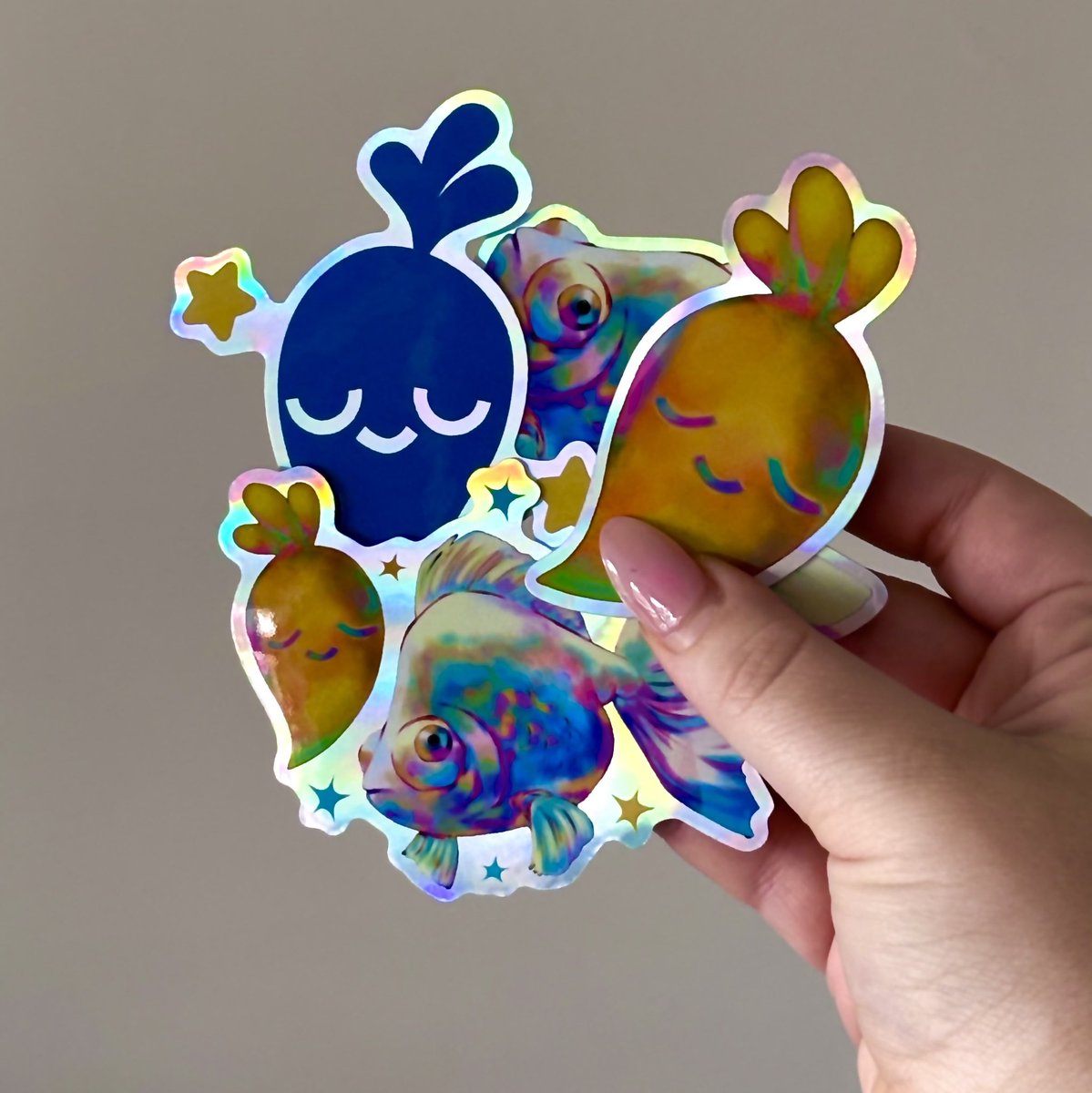 PixelPasture's tweet image. like the look of these stickers? ✨ you can grab one off us at our upcoming event 👀
