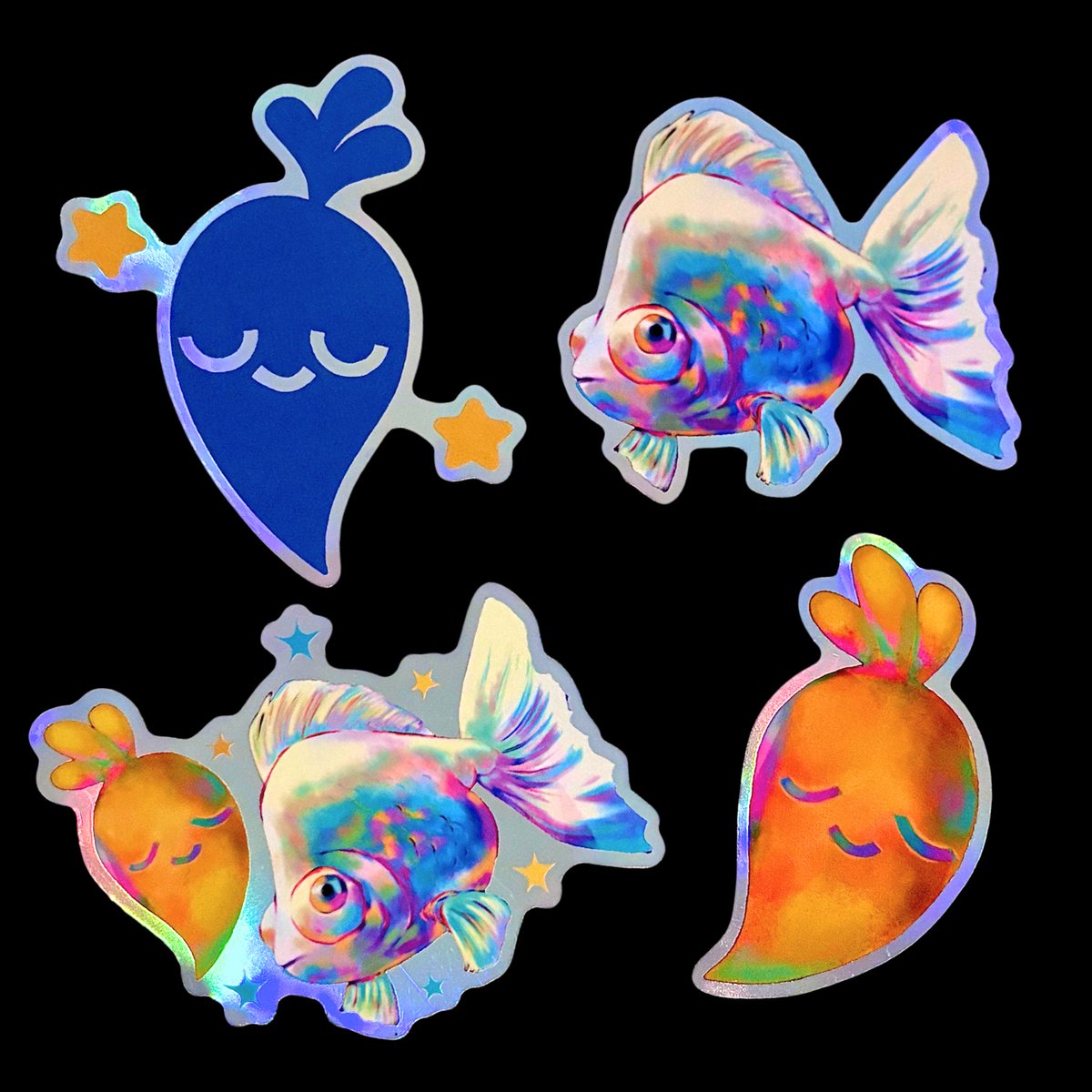 PixelPasture's tweet image. like the look of these stickers? ✨ you can grab one off us at our upcoming event 👀