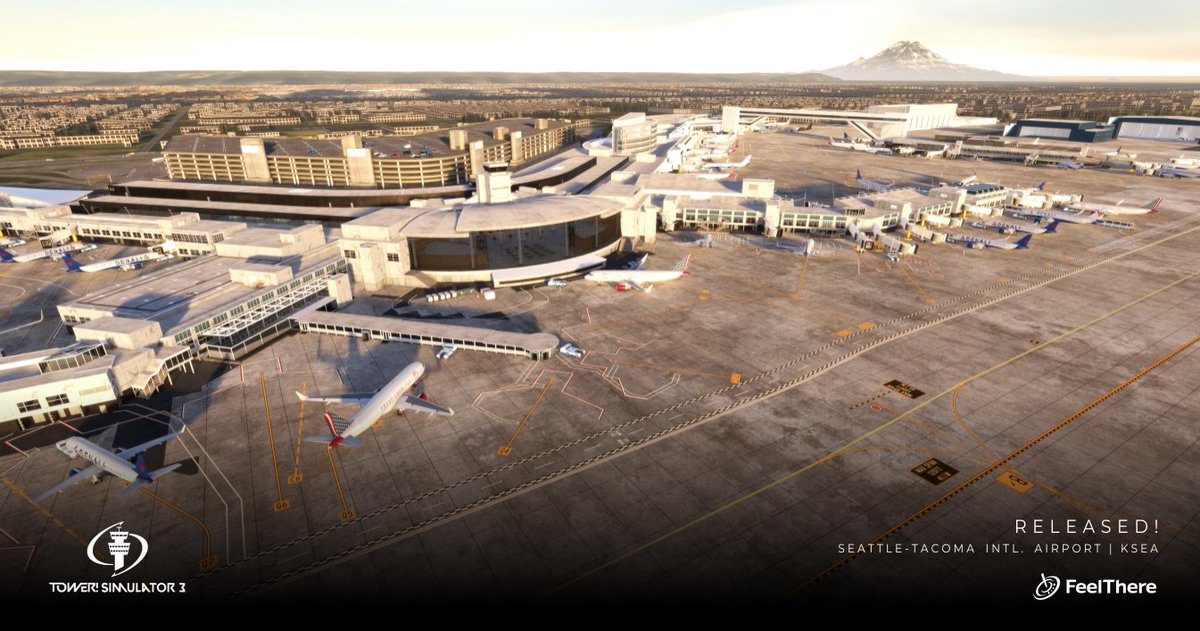 feelThere's tweet image. RELEASED! 👉 SEATTLE-TACOMA INTL. AIRPORT 🇺🇸 KSEA l SEA for Tower! Simulator 3 🛫

⏰ LIMITED RELEASE DISCOUNT 10%OFF!!!

Get it 👉 shorturl.at/8xGHt or through our Portal! by FeelThere feelthere.com/portal/

#Seattle #KSEA #Tower #ATC #AirTrafficController #ATCSimulation
