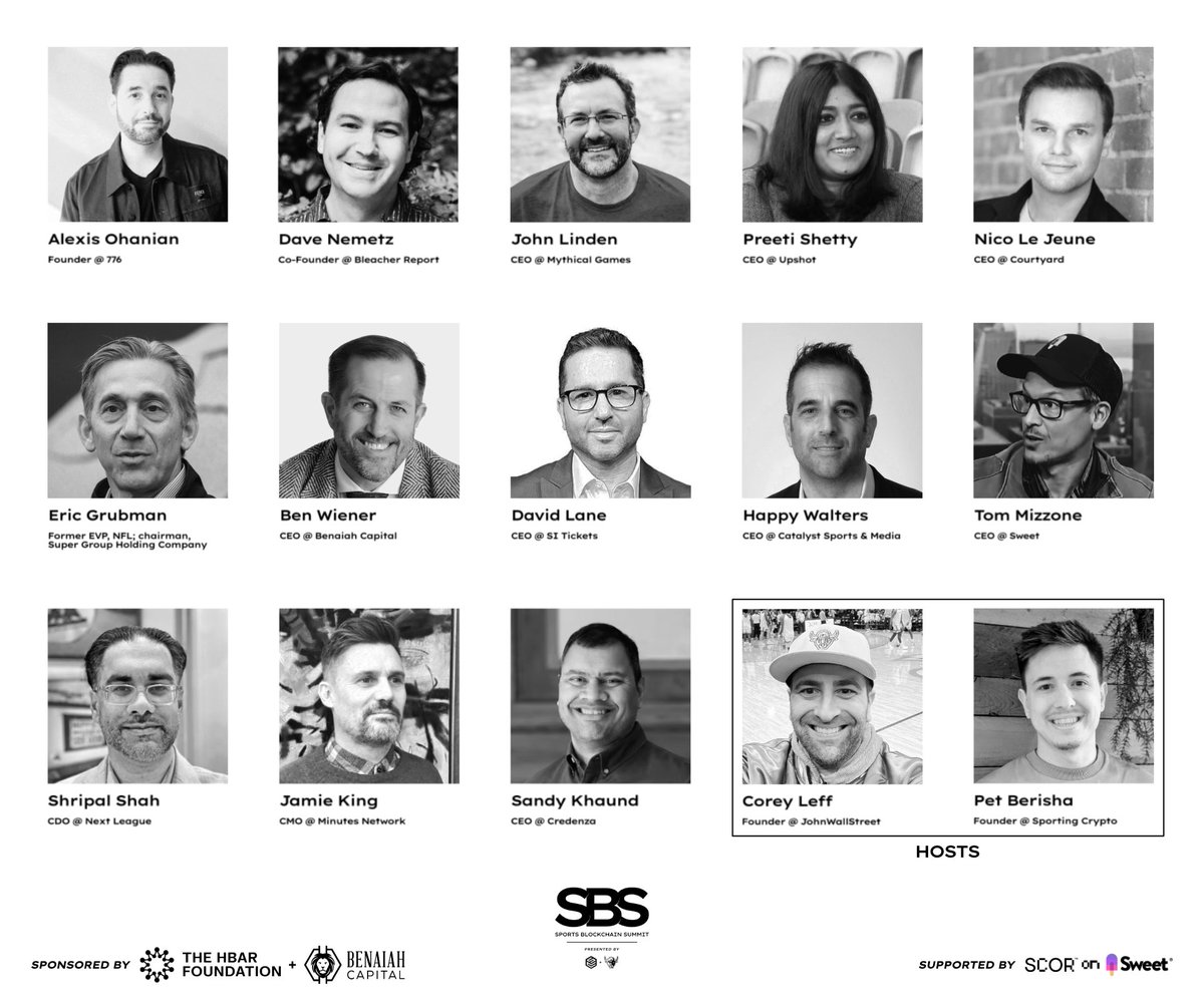 JohnWallStreet (@howielongshort) on Twitter photo JohnWallStreet and Sporting Crypto are teaming up to host the Sports Blockchain Summit on May 28 in New York City.
<a href="/alexisohanian/">Alexis Ohanian 🗽</a> is headlining the event.
You can check out the rest of the loaded lineup and topics here.
johnwallstreet.com/p/announcing-t… JohnWallStreet and Sporting Crypto are teaming up to host the Sports Blockchain Summit on May 28 in New York City.
<a href="/alexisohanian/">Alexis Ohanian 🗽</a> is headlining the event.
You can check out the rest of the loaded lineup and topics here.
johnwallstreet.com/p/announcing-t…