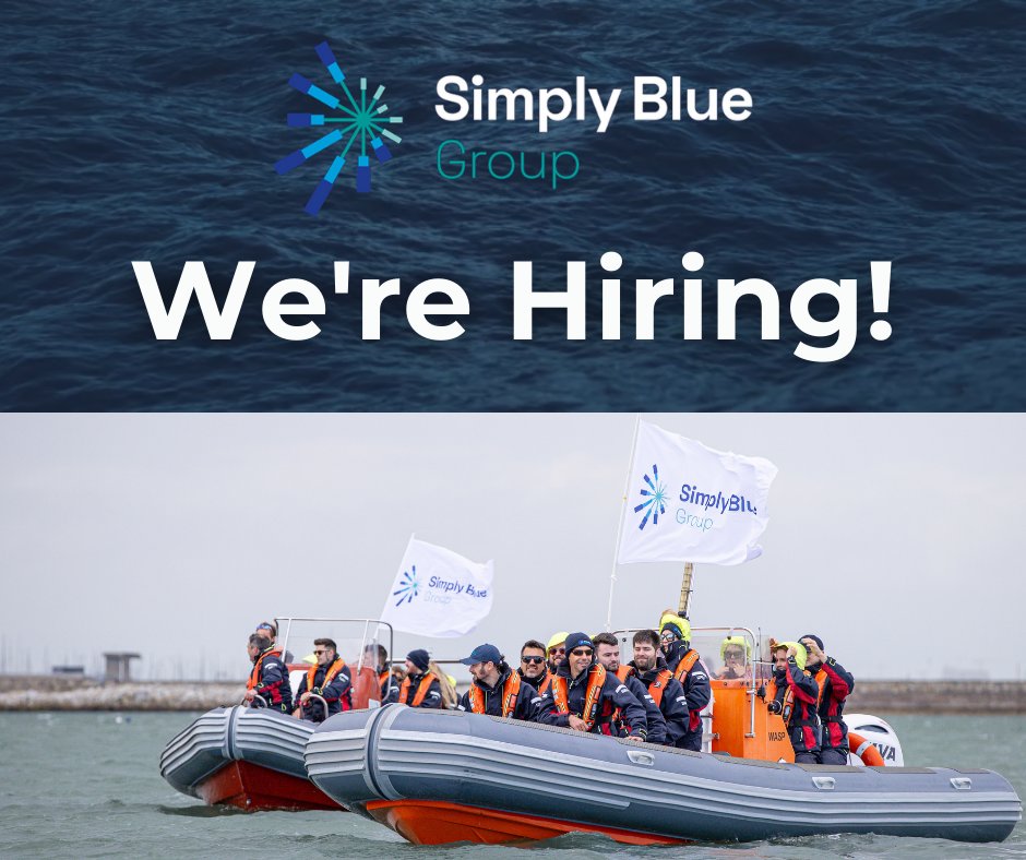 Ready to take your renewables career to the next level? Join us at Simply Blue Group and help shape the future of #OffshoreWind. 🌊⚡We're looking for a talented individual to join our team as a Consenting Manager. 🔗 Apply here: simplybluegroup.bamboohr.com/careers/51
#JoinSBG