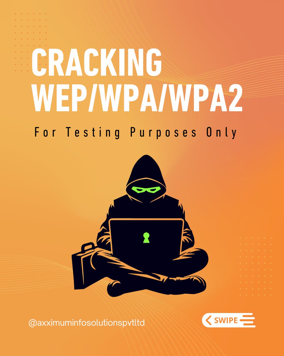 Anastasis_King's tweet image. 📡 Understanding Wi-Fi Security Protocols: WEP, WPA &amp;amp; WPA2

#WiFiSecurity #CyberSecurity #EthicalHacking #InfoSec #WirelessSecurity #EducationOnly #NetworkDefense #WPA2 #TechAwareness