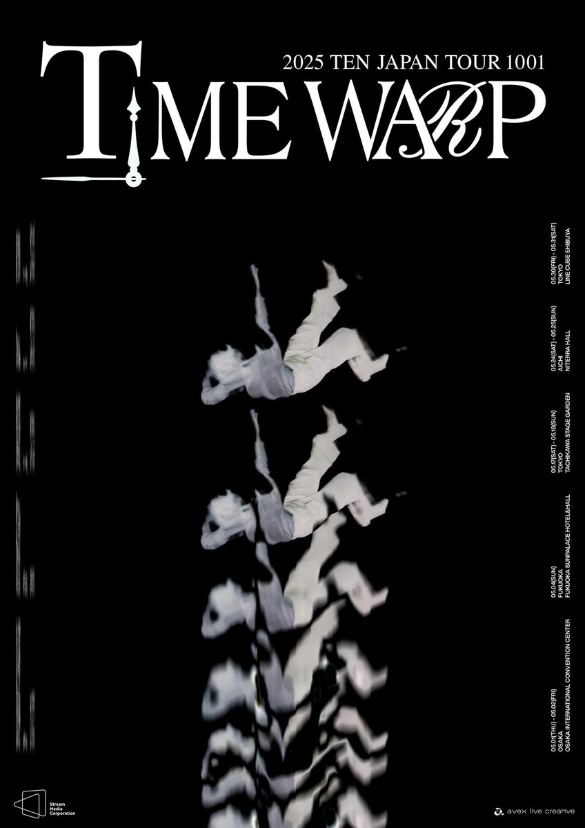 2025 TEN JAPAN TOUR 1001 'TIME WARP' 本日より始まりました #NCT の