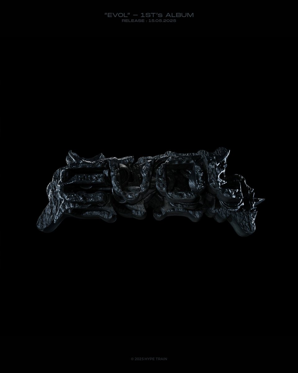 1ST — FIRST ALBUM “EVOL” 
[OFFICIAL LOGO]

🛫 15.05.2025

#1ST 
#EVOL #EVOL_ALBUM 
#HYPETRAIN #HYPETRAINGROUP