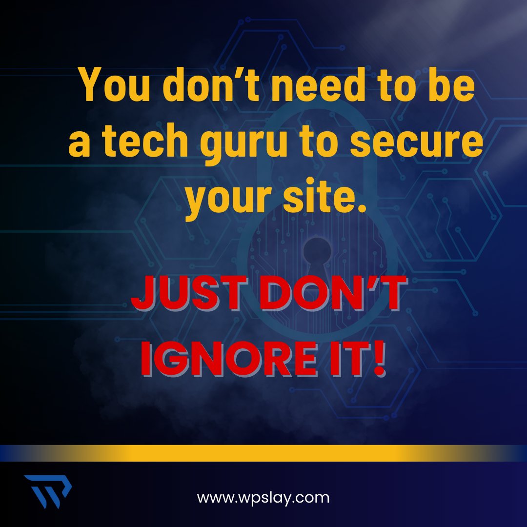 Hackers aren’t targeting big brands—they’re targeting easy ones.
Don't be low-hanging fruit.

#SiteSecurity #WPProtection