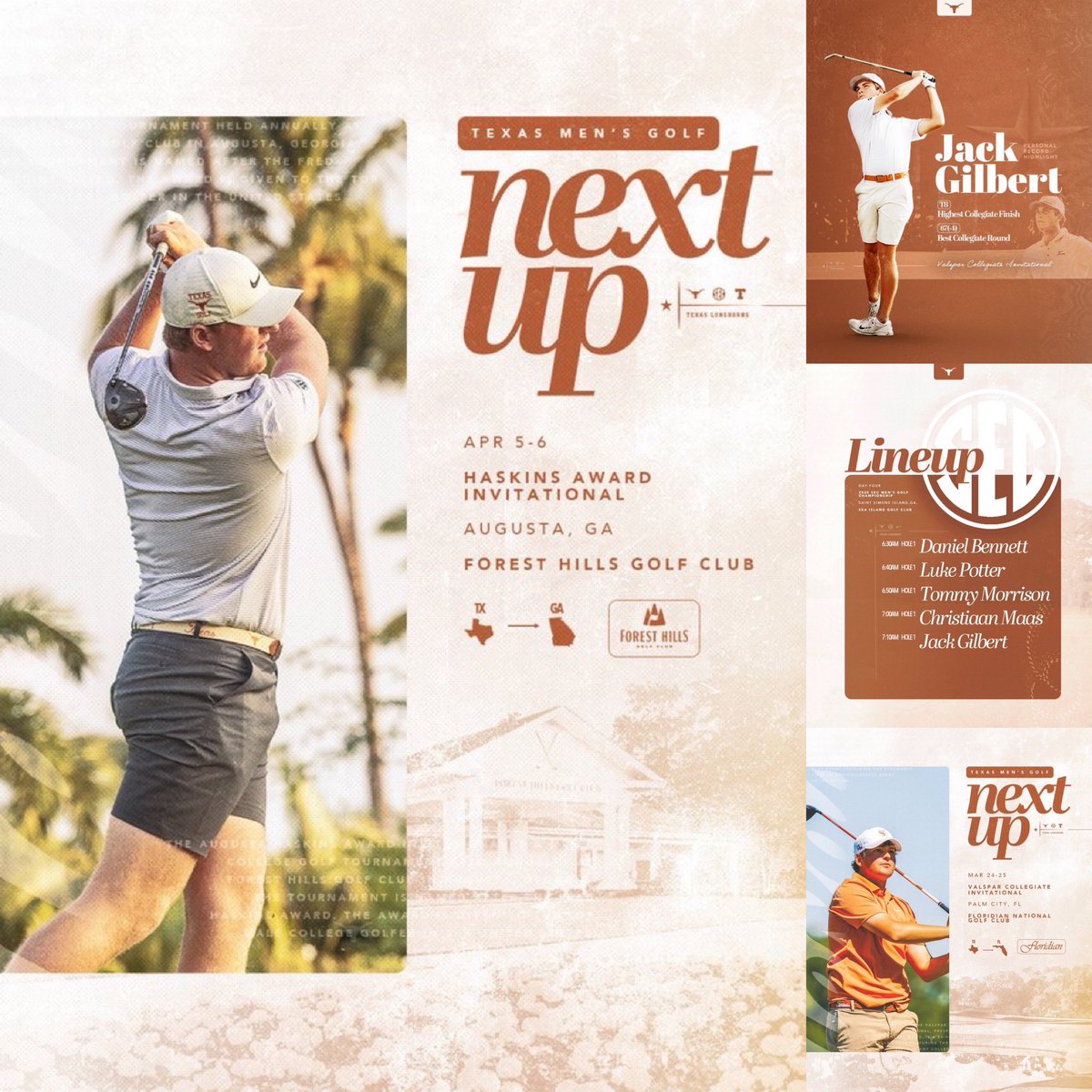 SkullSparks's tweet image. Season creative @TexasMGolf