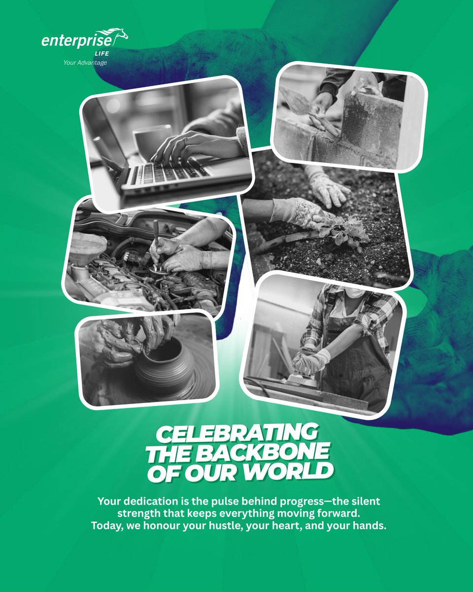 entlifenigeria's tweet image. Happy May Day! 

Today, we celebrate your hustle, heart and hands! 

#advantageconnect #enterpriselifeng