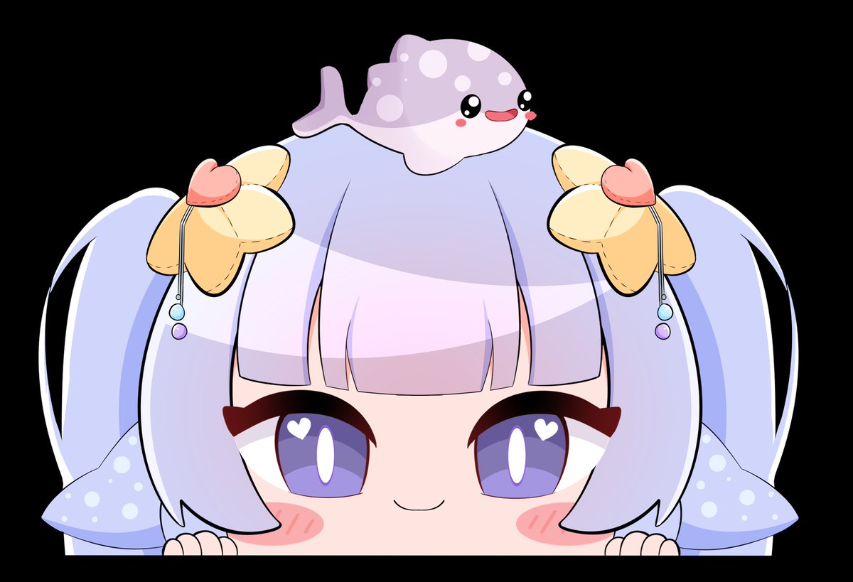 Hello little fishies! There are so many new fishies here. Let me introduce myself. My name is Nori. I'm the smallest whale Shark in the world. My buddy and I like making new friends as we find a new home since we were kicked out for being so small. 
🎨@fendyd3n
