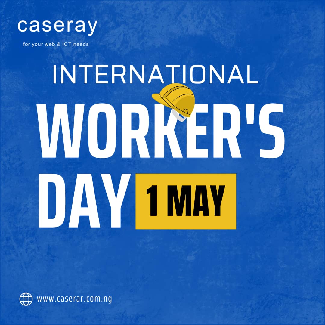 caseray's tweet image. Happy Workers’ Day!
At Caseray Solution, we celebrate the dedication, innovation, and excellence that our team brings to the table every day. Hard work fuels progress and drives success. Thank you for being the backbone of our vision.
Here’s to building smarter solutions together