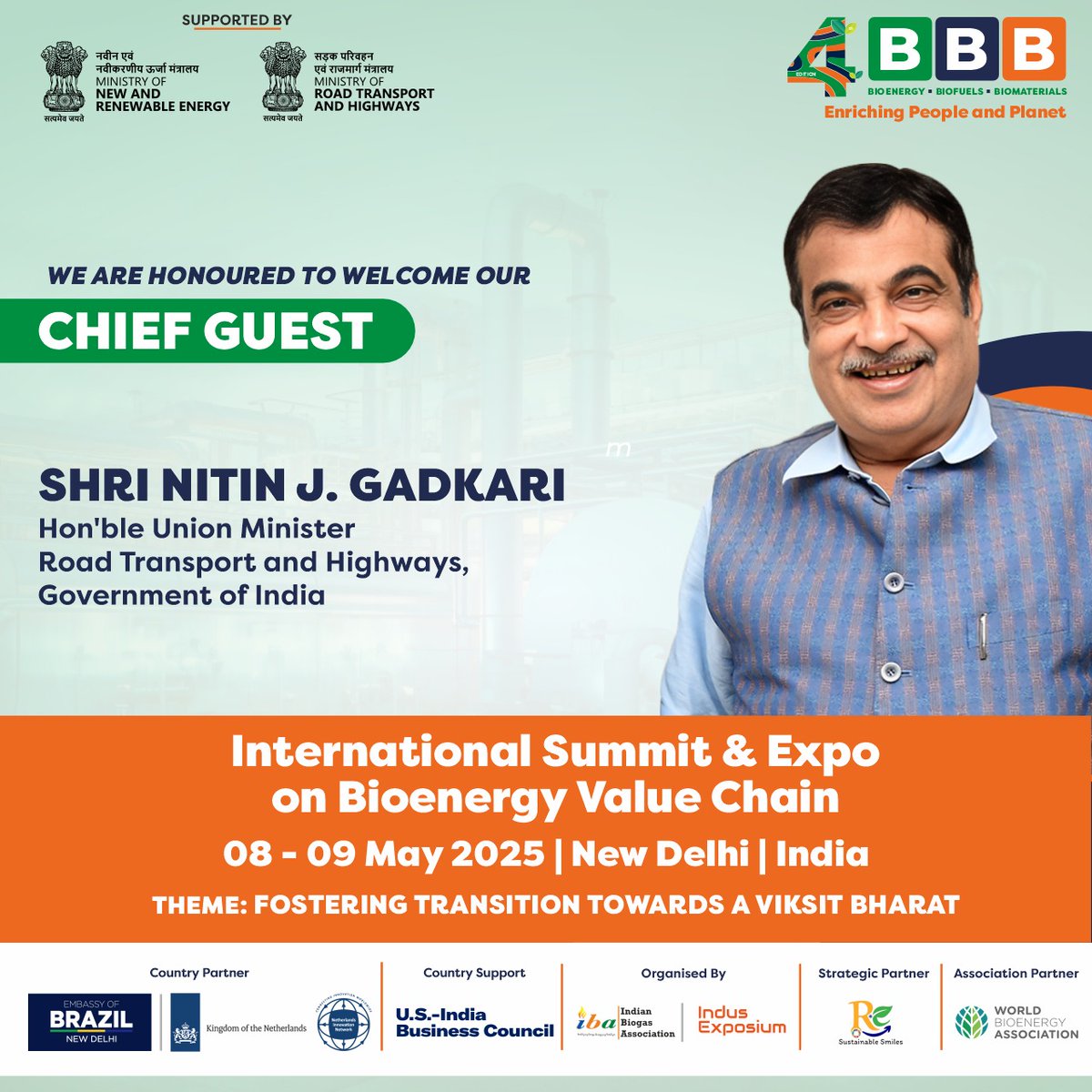 RDXThinksThat's tweet image. Seven &quot;7&quot; Days to the BBB Summit 2025 !

Date : 08 and 09 May 2025
Venue : Le Meridian Hotel, New Delhi

We have now taken a bigger Conference Hall, owing to healthy Delegates Registration numbers and for those of you who missed the opportunity earlier, now is the time to be a…