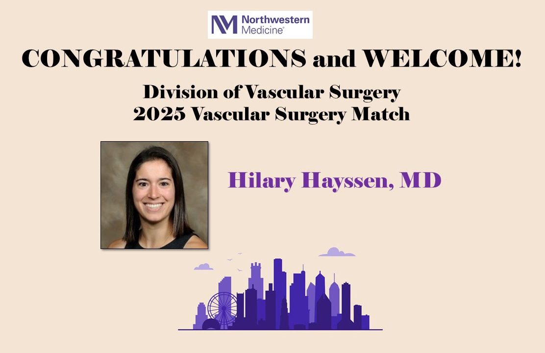 We are super excited to welcome Dr. <a href="/hilzhayz/">Hilary Hayssen</a> from <a href="/MarylandSurg/">Department of Surgery, University of Maryland</a> as our next vascular fellow!  Congrats, Hilary!