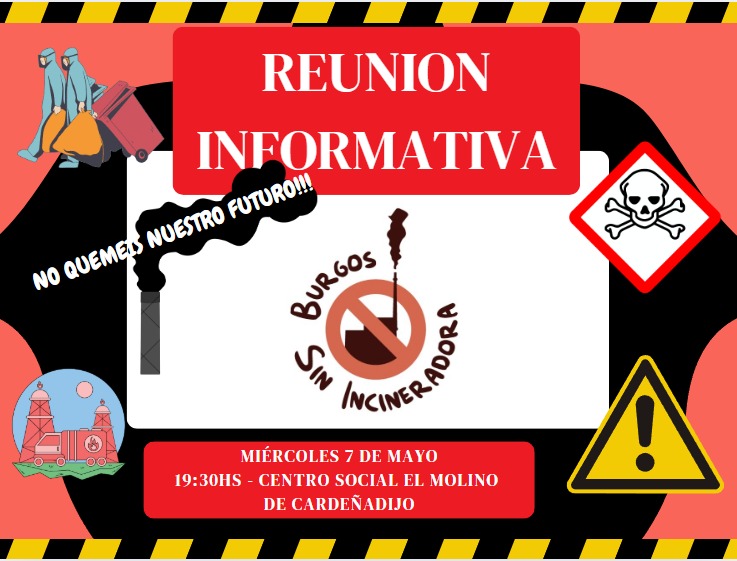 El 7 de mayo en Cardeñadijo 19:30hs!
Los esperamos