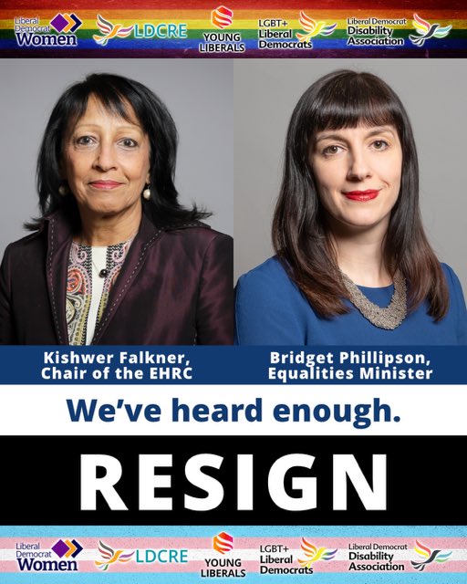 LDCRE1's tweet image. From all at @LDCRE1 to @LibDems and beyond. We say there is no hope for the two below. Resign.