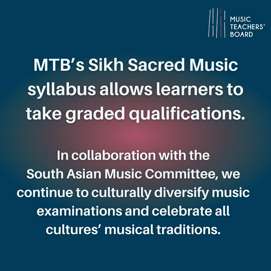 👉The Sikh Sacred Music Pre-Grade to Grade 2 syllabuses &amp; books are available on our website. Excited to be working in partnership with the South Asian Music Committee towards these new graded qualifications that recognise learners' achievement of this music tradition.