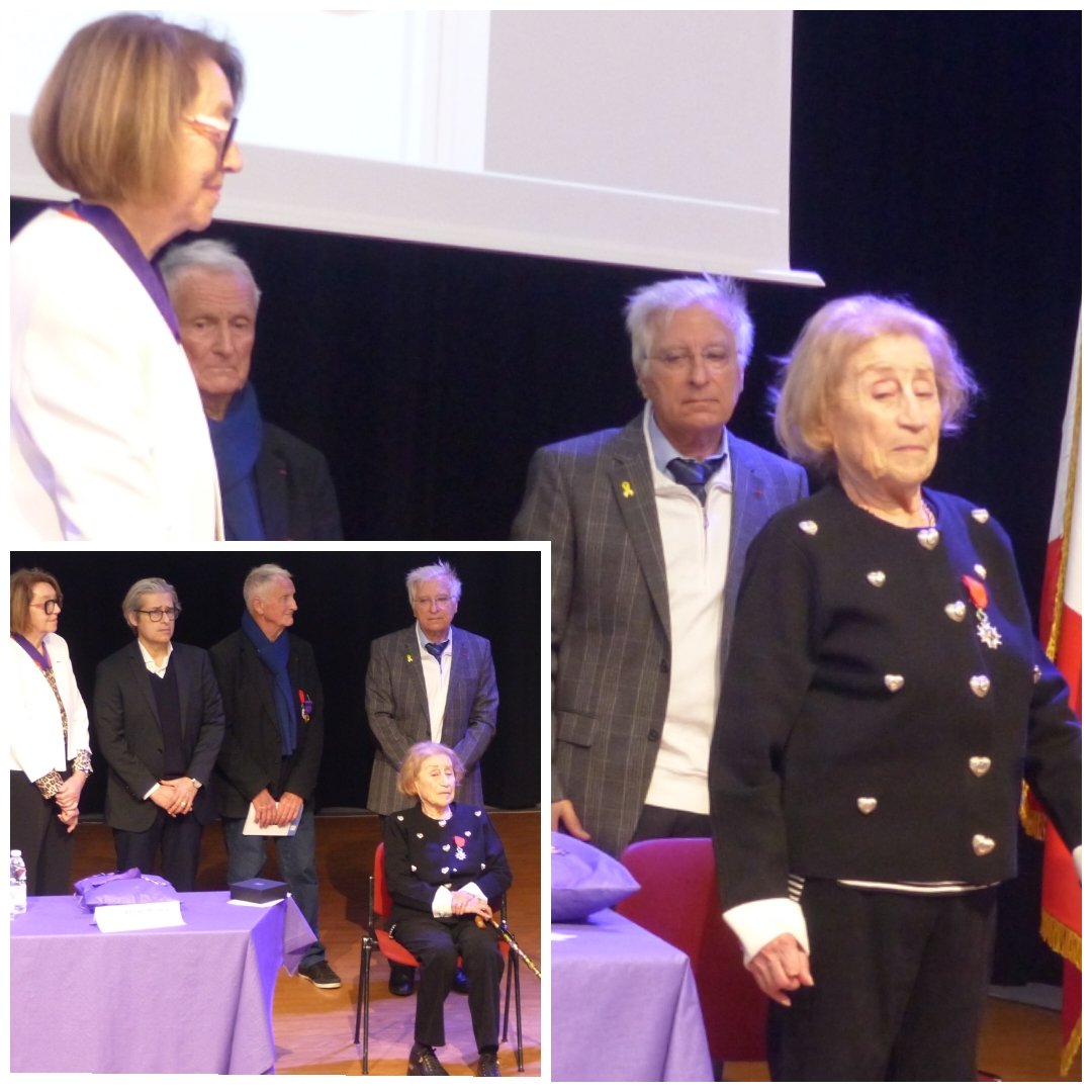 Nous apprenons avec tristesse le décès de Marie VAISLIC déportée alors qu’elle avait 14 ans. 
Nous avions eu l’honneur de la décorer commandeur des Palmes académiques.
Elle restera l’exemple d’une vie d’engagement sans relâche.
Toutes nos condoléances à sa famille et ses proches